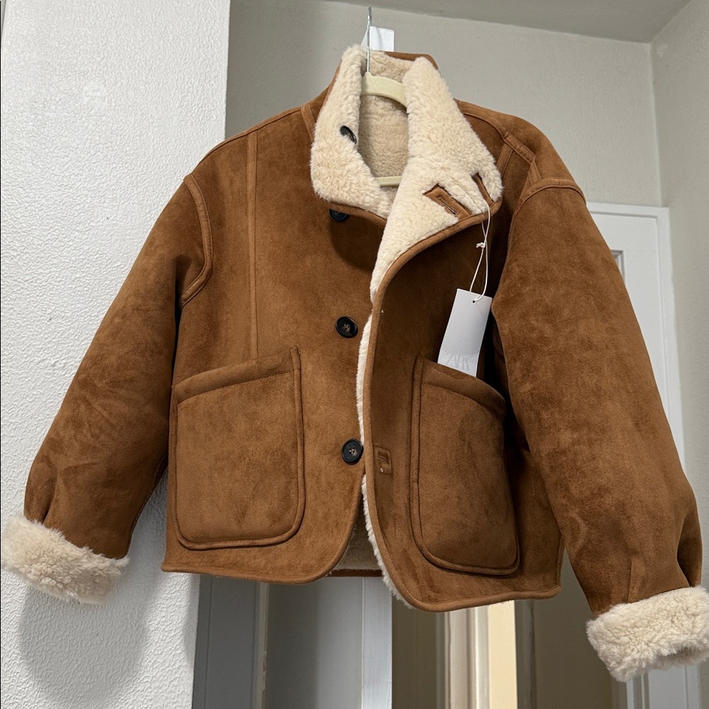Zara Reversible Double-Face Jacket.